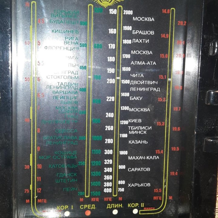 Минск 1949 года радиоприемник