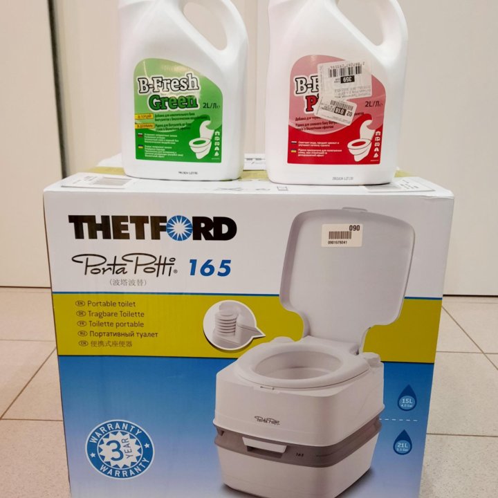 Биотуалет Thetford Porta Potti 165 + B-fresh 4л