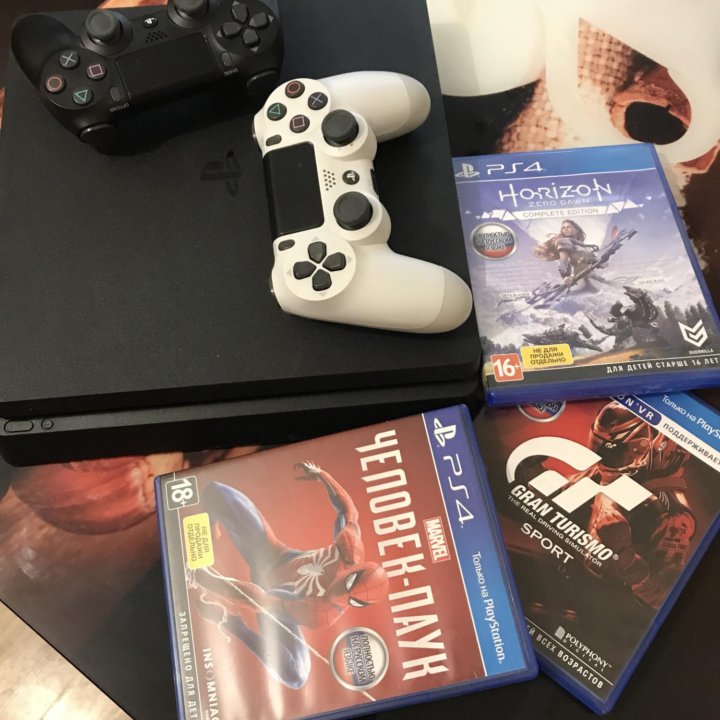 Приставка Sony PlayStation 4 Slim 1 Тб