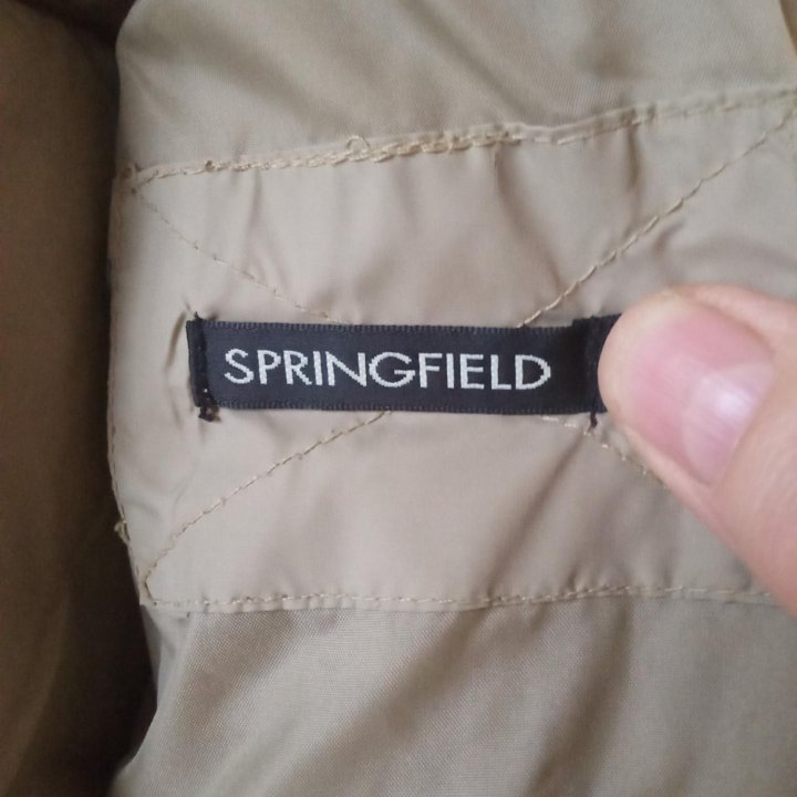 Куртка парка Springfield (нужно зам. молнию)