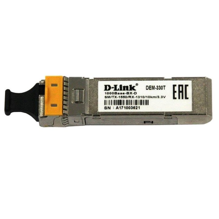 330T/10KM/A1A, Трансивер D-Link SFP 1000Base-BX-D