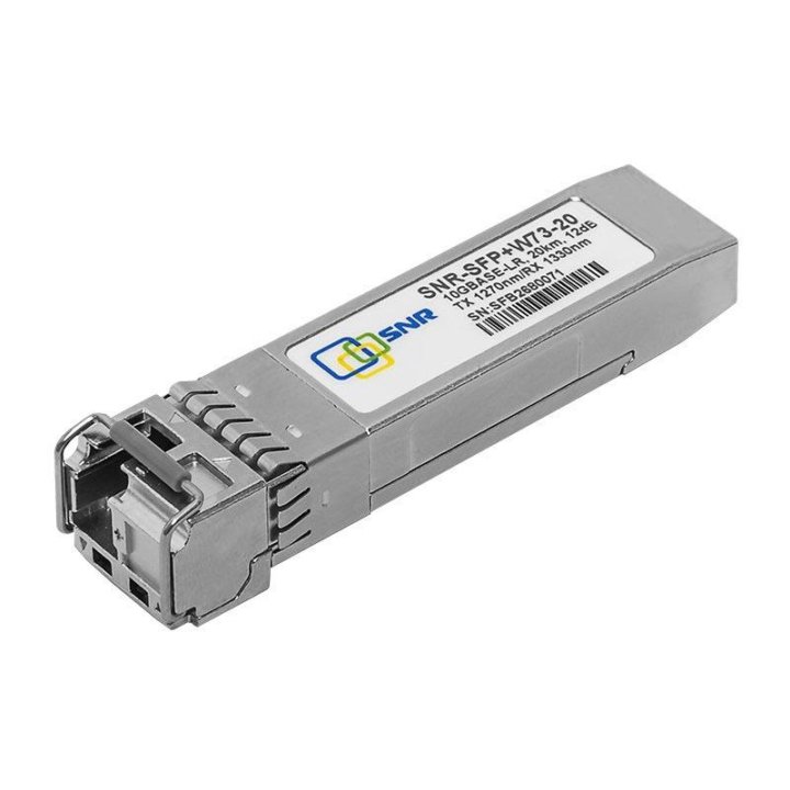 SNR-SFP+W73-20, Трансивер SNR SFP+ 10GBase-LR Одно