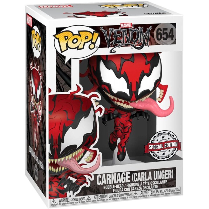 Фигурка Funko Головотряс Venom - POP! - Carnage (C