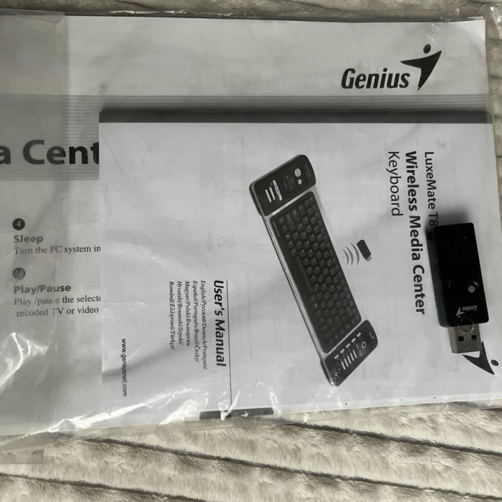 Беспроводная клавиатура Genius LuxMate T810