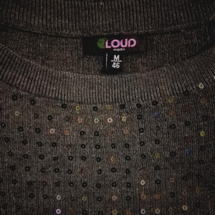 Платье с пайетками