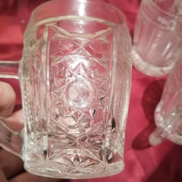Хрустальные кружки