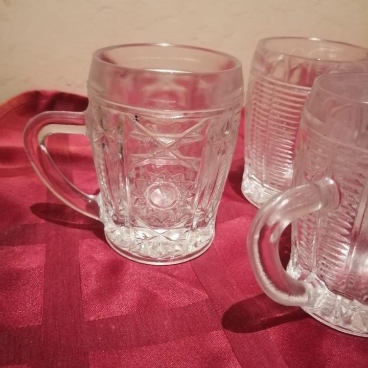 Хрустальные кружки
