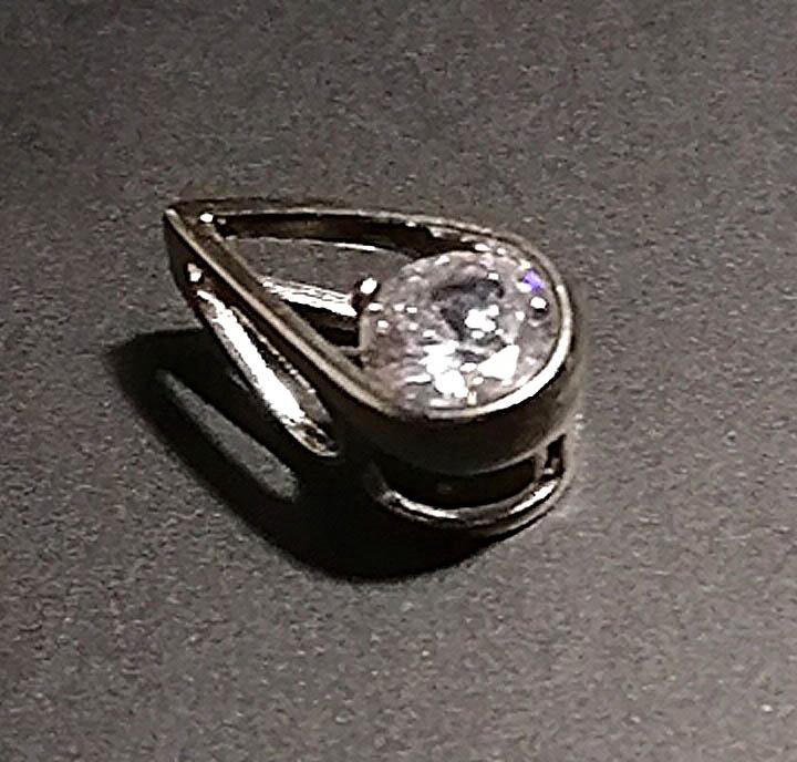 Кулон серебряный