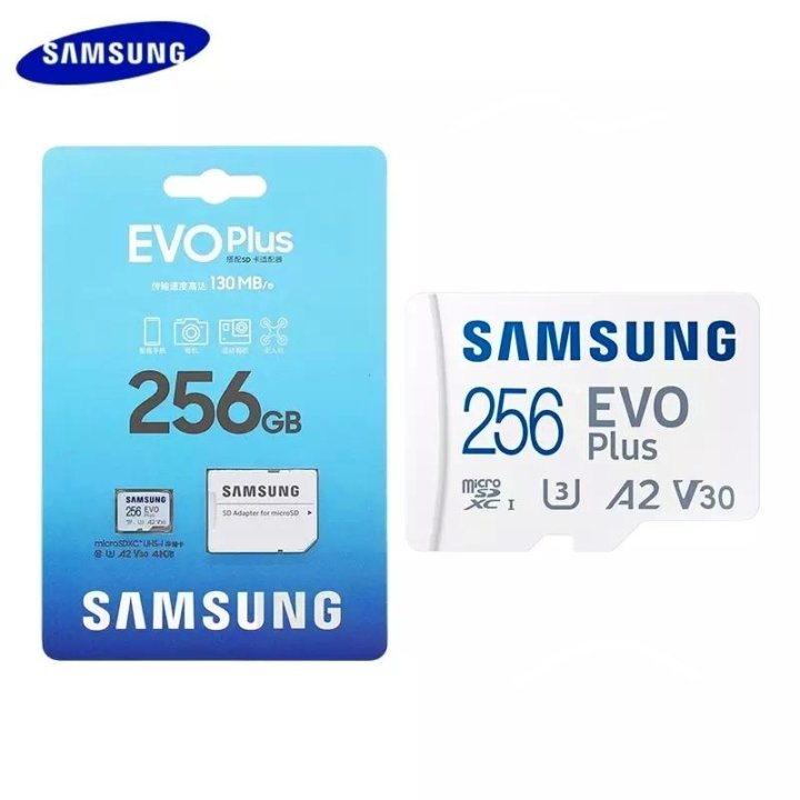 Карта памяти micro sd 256 samsung