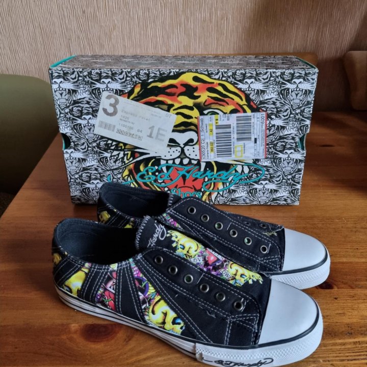 Кеды (слипоны) Ed Hardy, новые