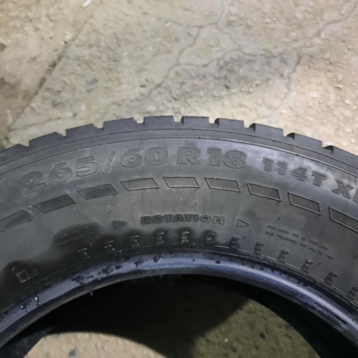 265/60R18 Nokian Hakkapeliitta 7 SUV (Лот №5652)