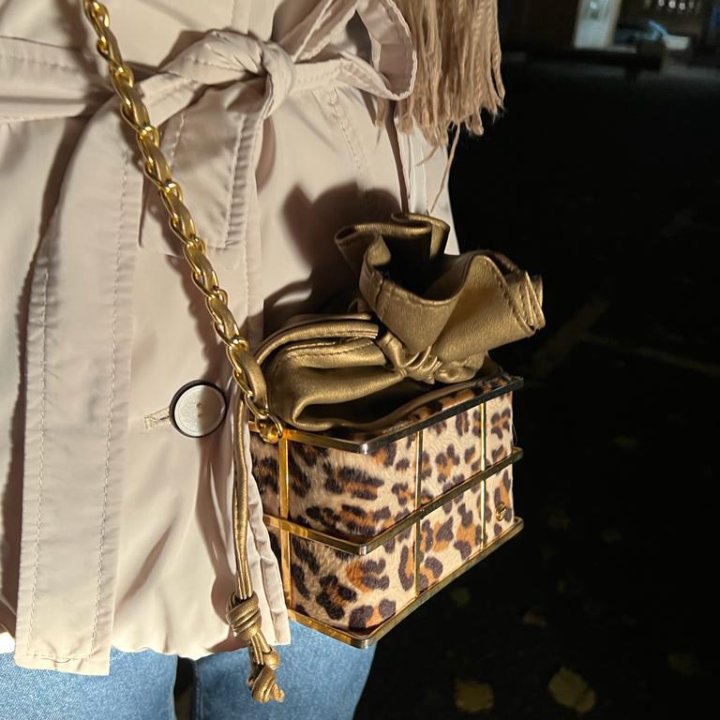 Леопардовая сумка