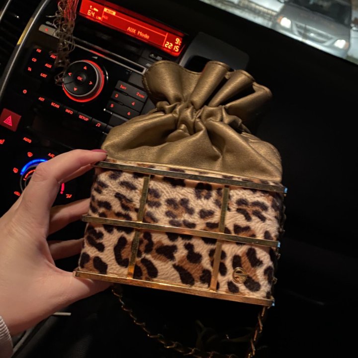 Леопардовая сумка