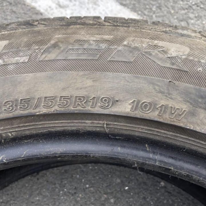 235/55 R19 шины летние Бриджстоун 4шт