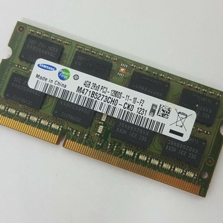 В ноутбук 4GB DDR3 Samsung 4гб ддр3 PC3 PC3L DDR3L