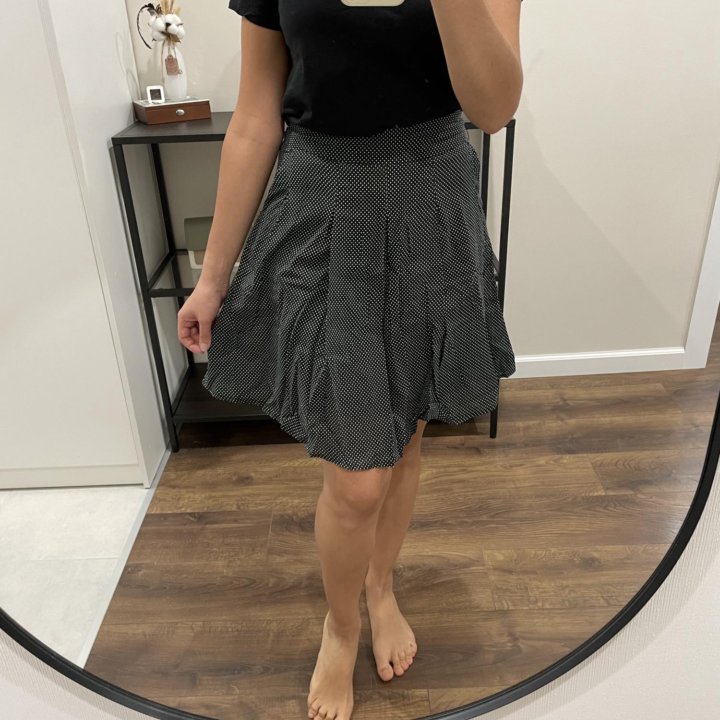 Юбка в горох