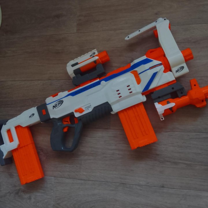 Большой бластер автомат Nerf