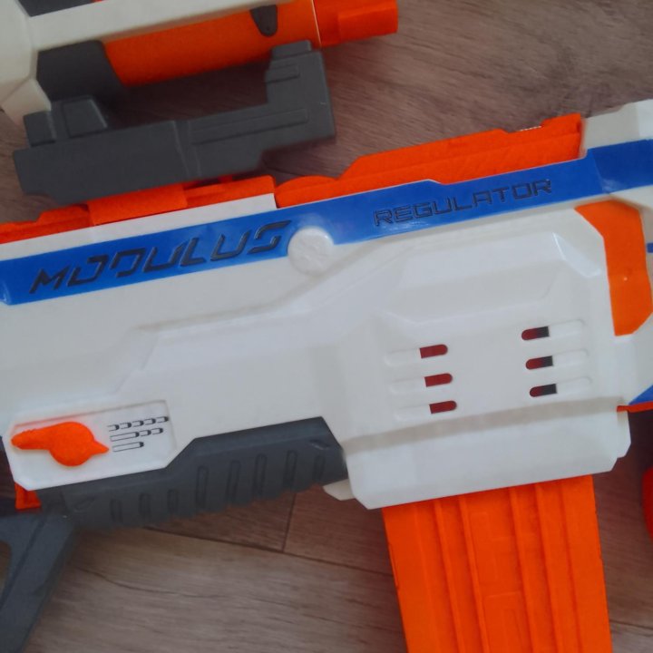 Большой бластер автомат Nerf