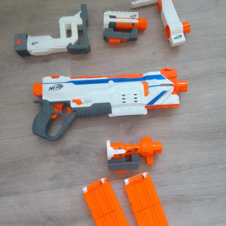 Большой бластер автомат Nerf