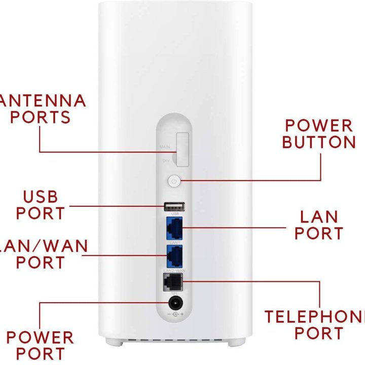 Стационарный роутер Huawei b818-263 Cat19 LTE CPE