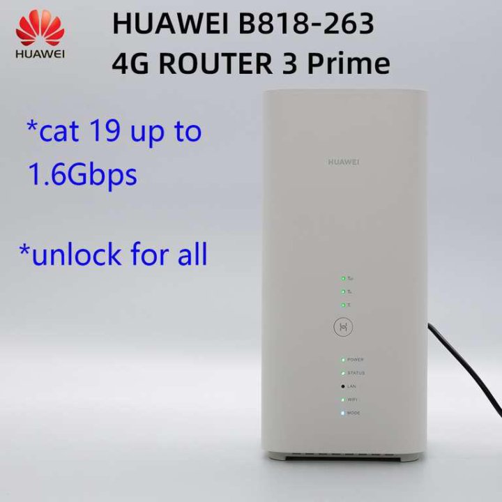 Стационарный роутер Huawei b818-263 Cat19 LTE CPE