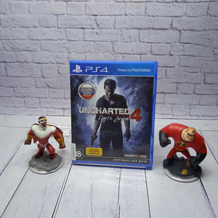 Uncharted 4 ПУТЬ ВОРА Игры PS4