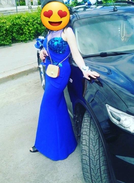 Платье рыбка