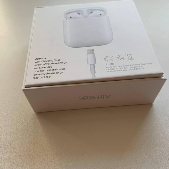 Коробка AirPods 2