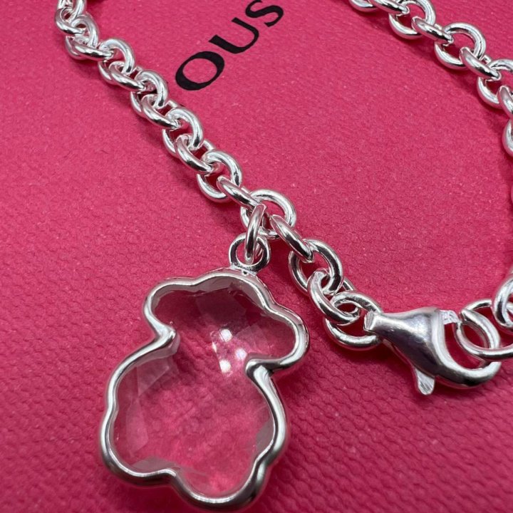 Браслет Tous с хрусталем