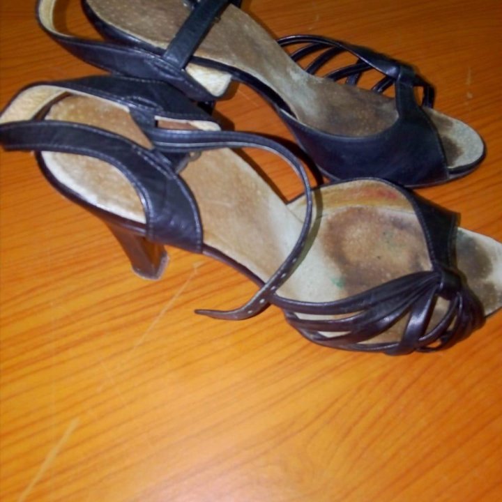 Туфли кожаные