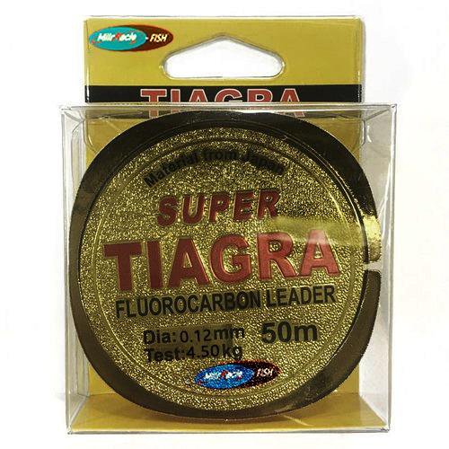 Леска для рыбалки super tiagra 0,12 мм, 50 м