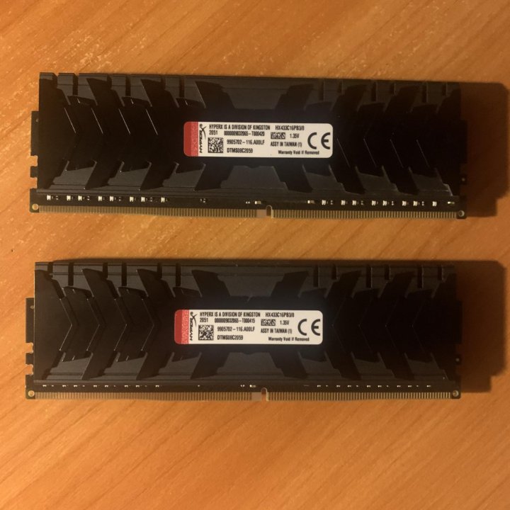 Оперативная память ddr4 2x8gb