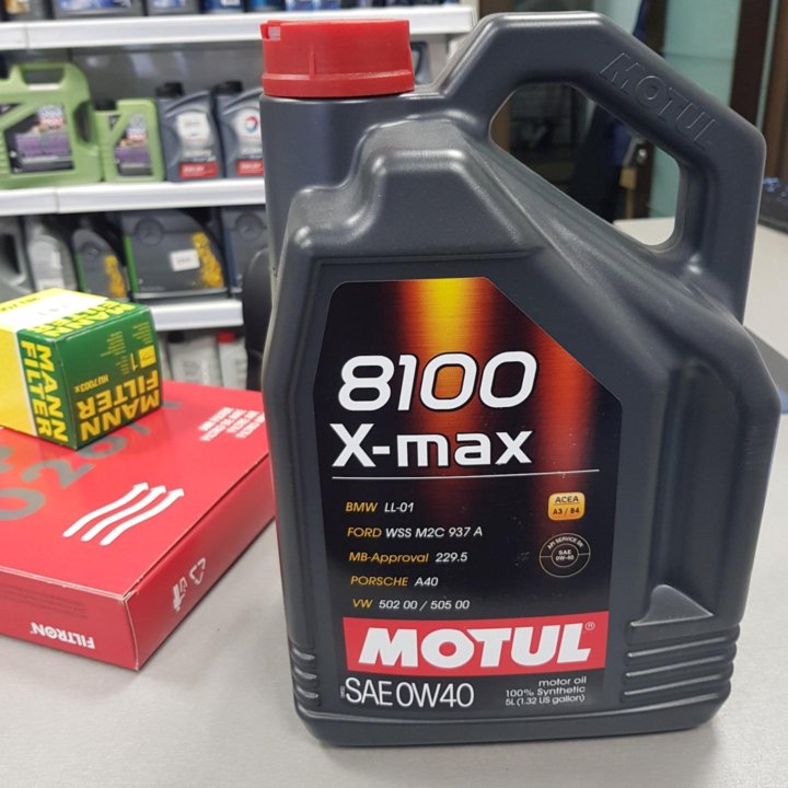 Motul 8100 0w40 5л