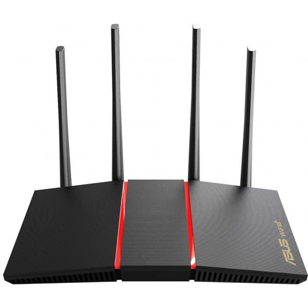 Роутер Wi-Fi Asus RT-AX55 AX1800 Черный