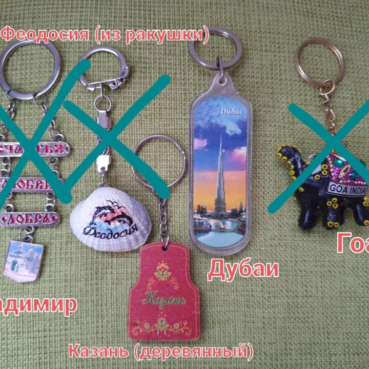 Брелки для ключей