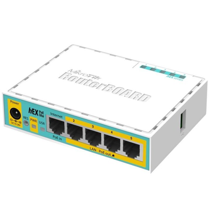 RB750UPr2, Маршрутизатор Mikrotik hEX PoE lite