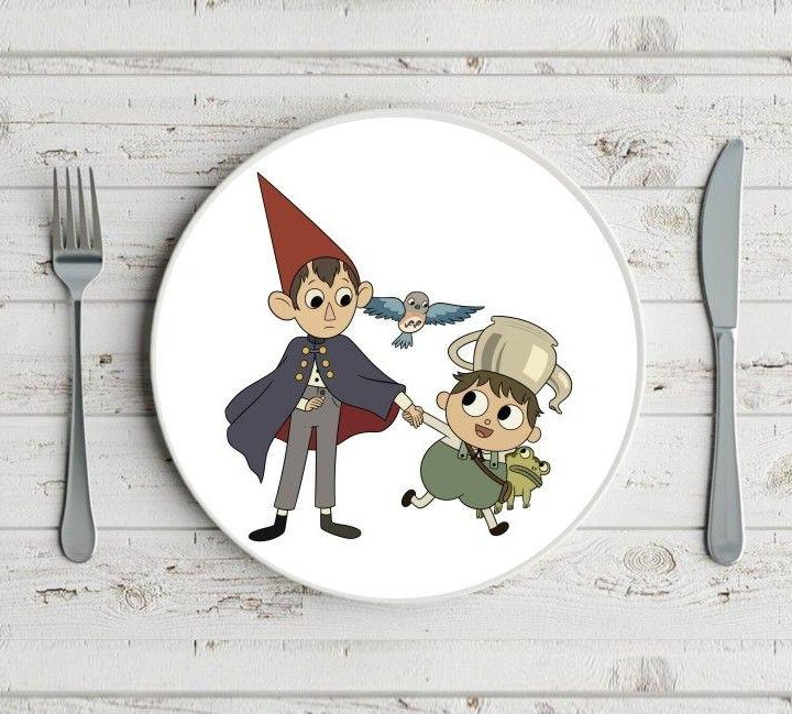 Тарелка По ту сторону изгороди, Over the garden wa