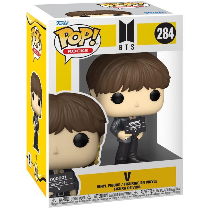 Фигурка Funko BTS - POP! Rocks - V (Butter)