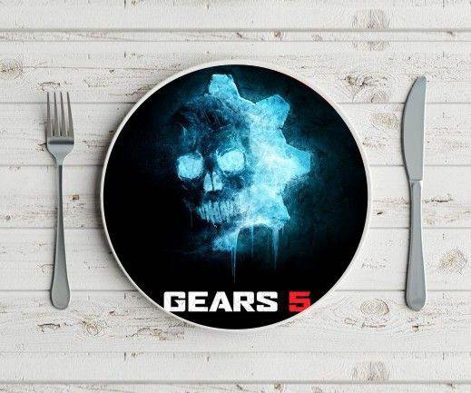 Тарелка Gears 5, Геарс 5 №4