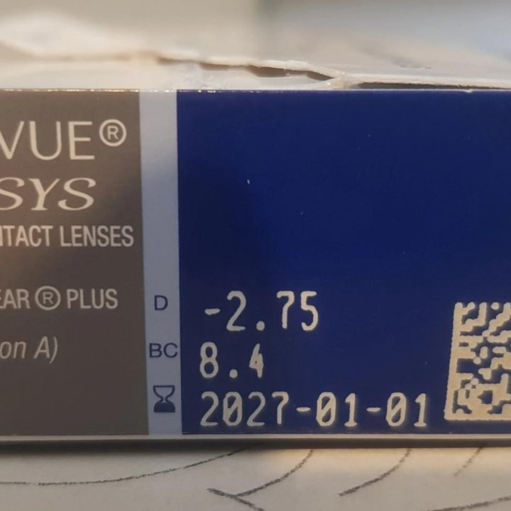 Линзы acuvue oasys