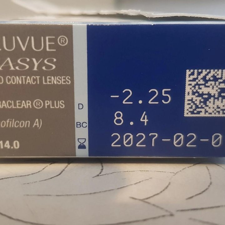 Линзы acuvue oasys