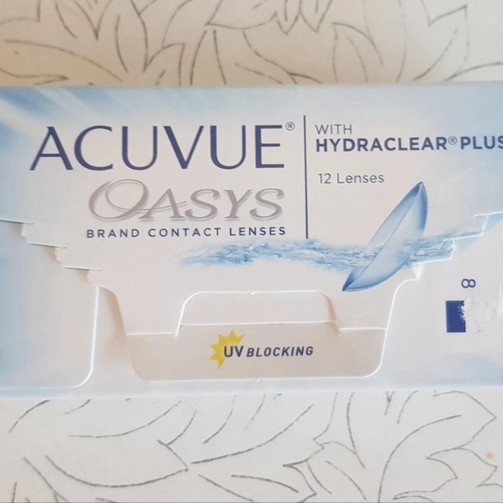 Линзы acuvue oasys