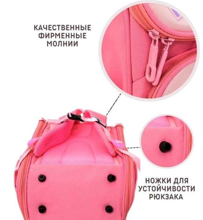 Рюкзак школьный для девочки новый