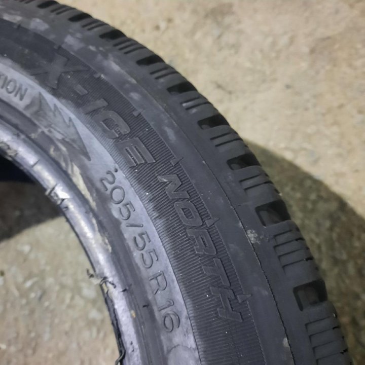 205/55R16 Michelin X-Ice North (Лот №5677)