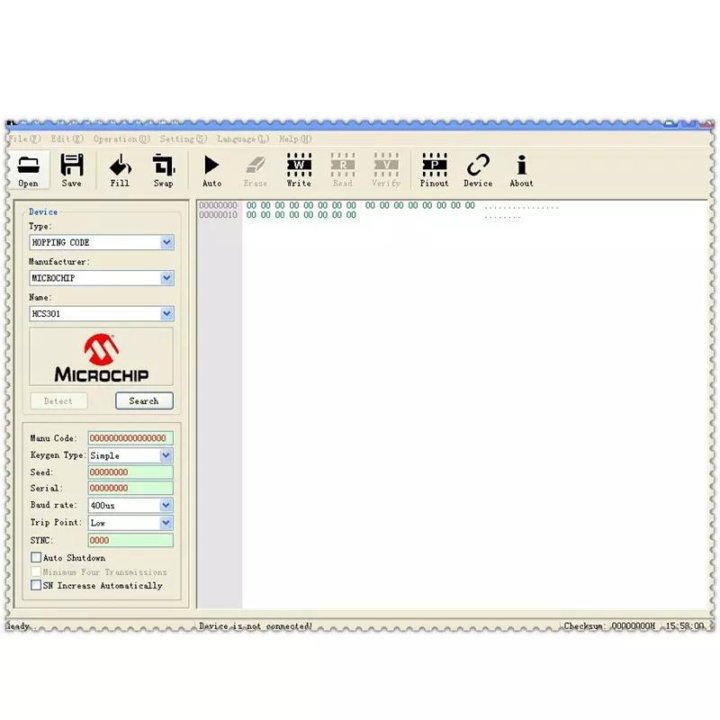 Программатор Eeprom EZP2003