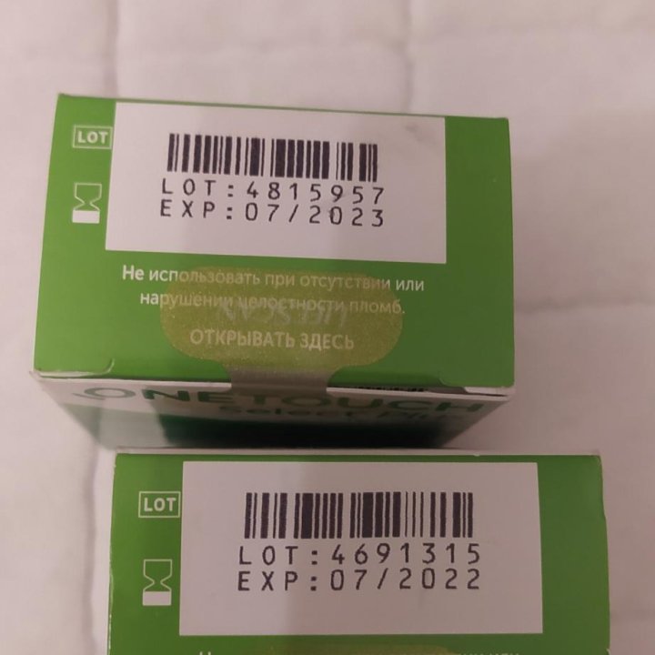 Тест-полоск Onetouch Select plus