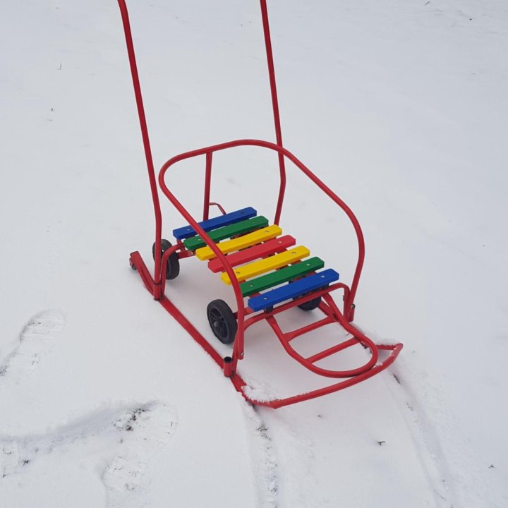 Санки с колесами