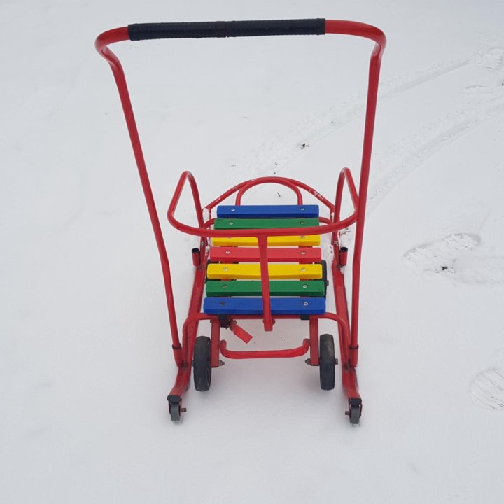 Санки с колесами