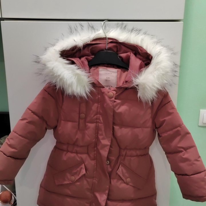 Куртка Reserved пыльно-розовый 116 см