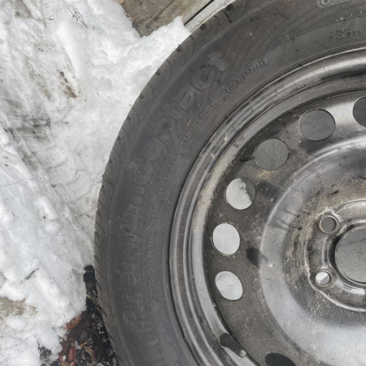 Запасное колесо Continental 205/55 r16 91H